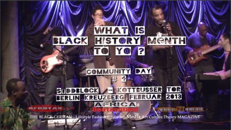 What is Black History Month to You - Afrika Diaspora Deutschland - Interviews with Joaquin La Habanna BAHATI Souleyman Toure Anthony Baguette WP