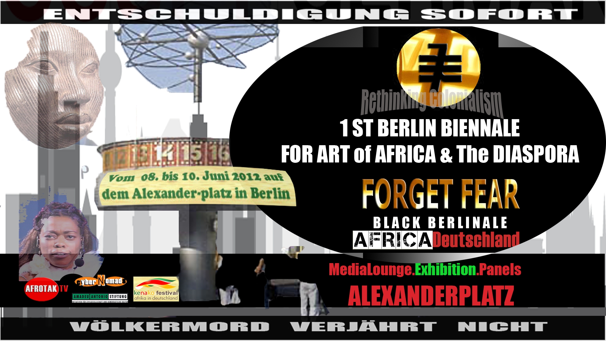 KENAKO Afrika Festival Berlin AFRIKA Biennale Berlin VISIT AFROTAK TV cyberNomads Media Lounge Afrika Deutschland Afrika Berlin Alexanderplatz