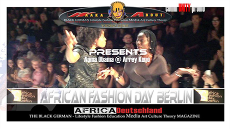 African Fashion Day AUMA OBAMA @ Arrey Kono